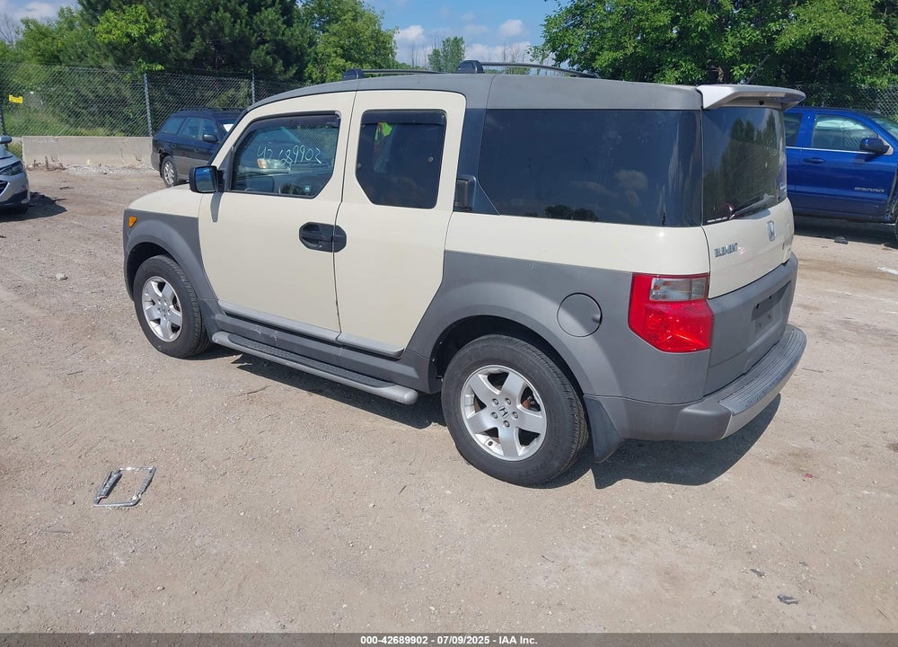 2005 HONDA ELEMENT EX VIN: 5J6YH28635L003345