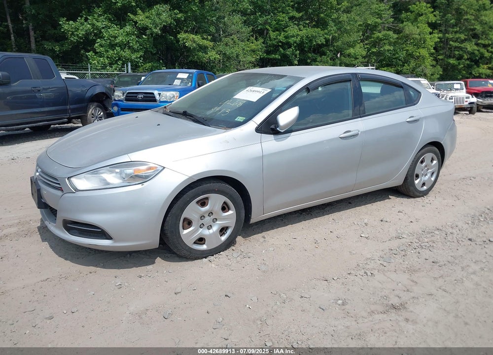 2013 DODGE DART VIN: 1C3CDFAH7DD296596