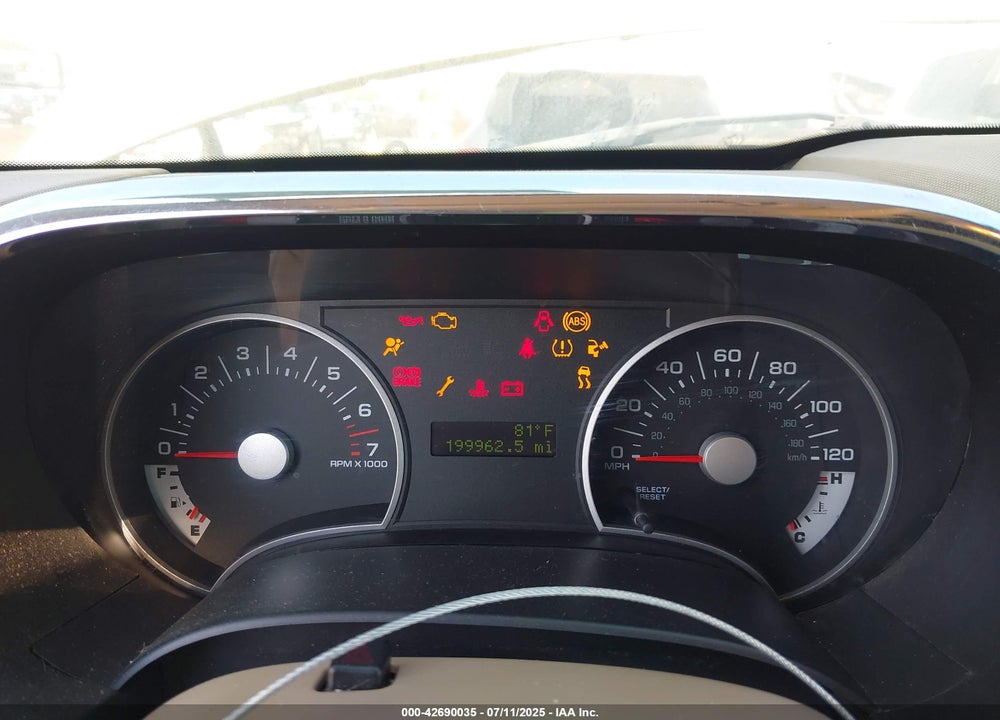 2007 FORD EXPLORER XLT VIN: 1FMEU63E97UA35137