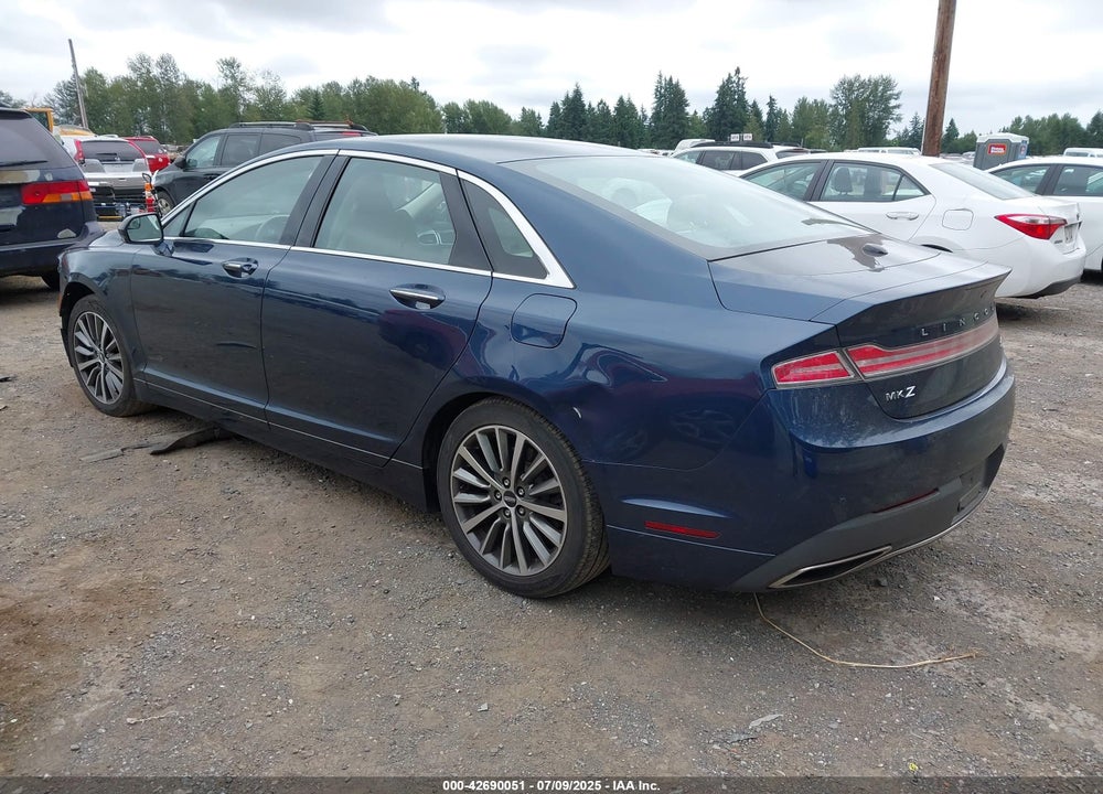 2017 LINCOLN MKZ VIN: 3LN6L5B97HR660022