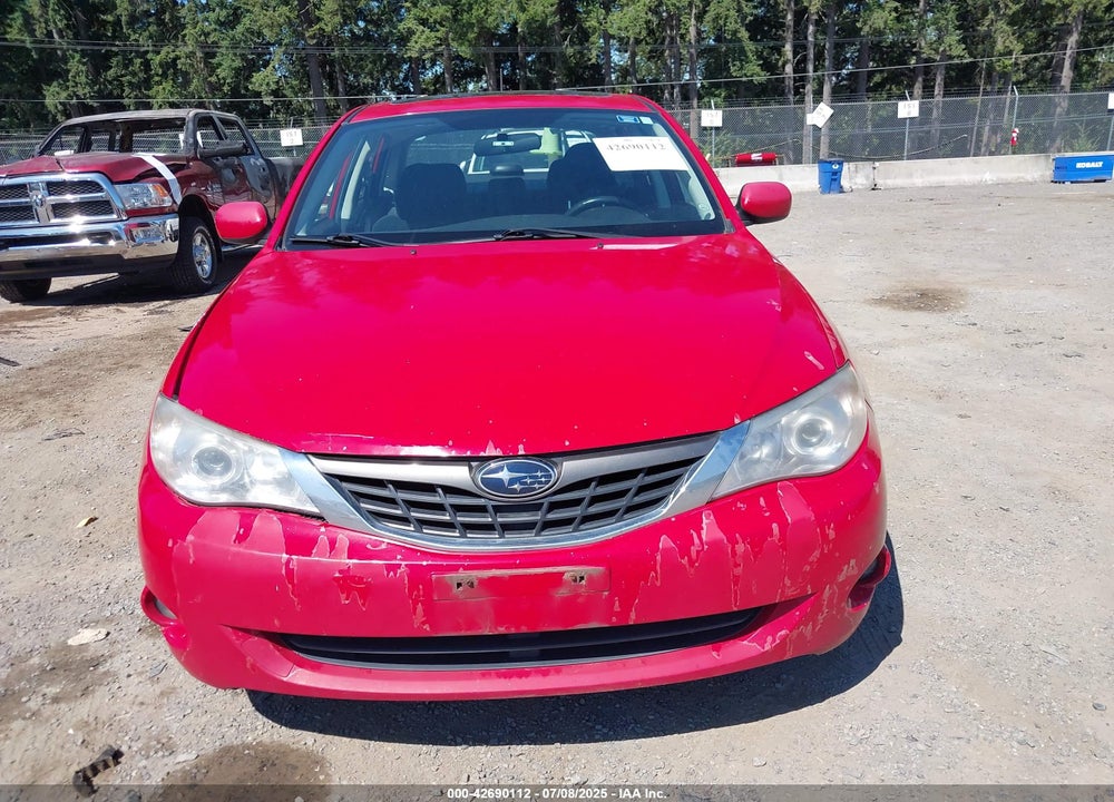 2009 SUBARU IMPREZA VIN: JF1GE60659H508881