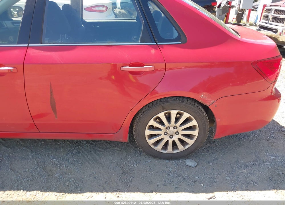 2009 SUBARU IMPREZA VIN: JF1GE60659H508881