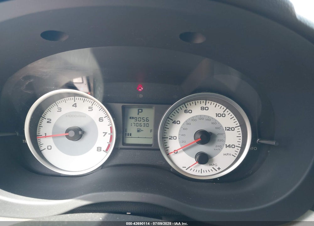2012 SUBARU IMPREZA VIN: JF1GPAL63CH221314