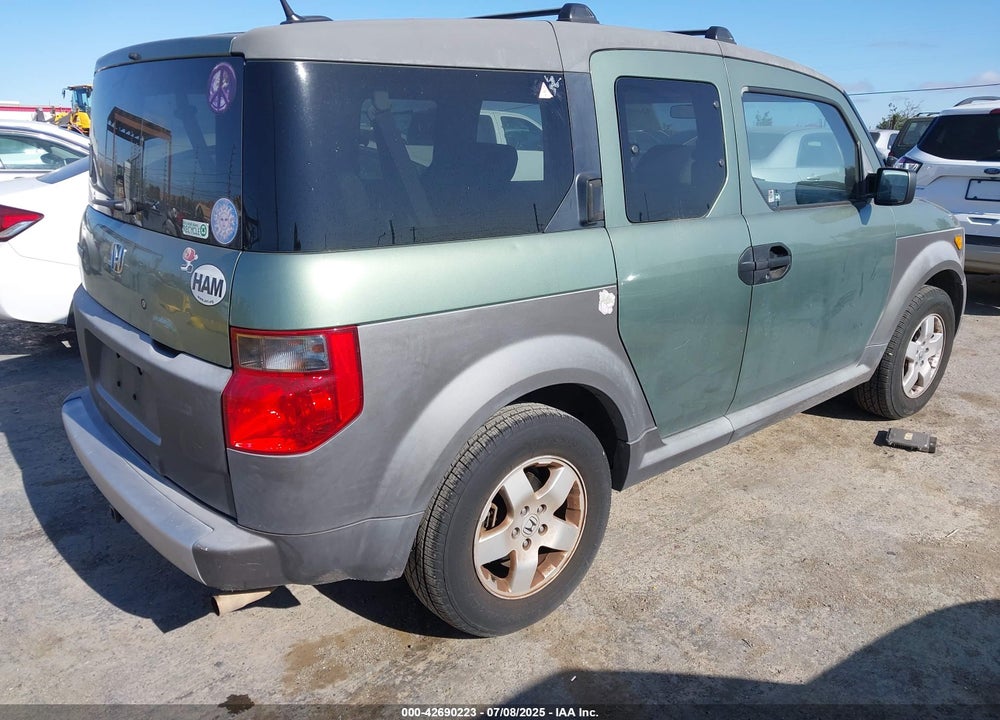 2005 HONDA ELEMENT EX VIN: 5J6YH28615L019446