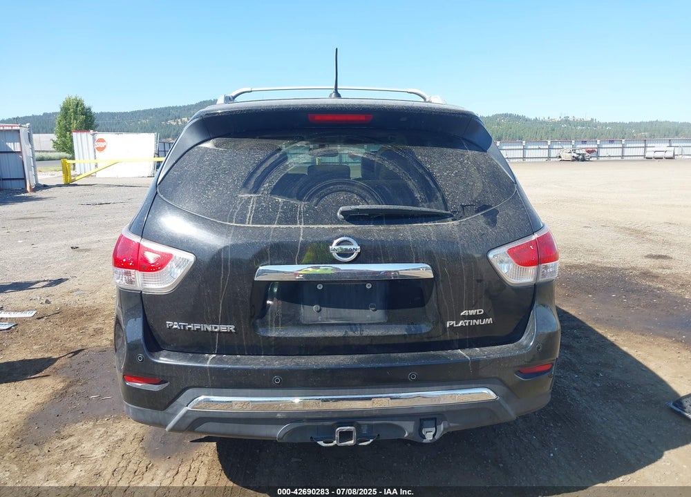 2013 NISSAN PATHFINDER PLATINUM VIN: 5N1AR2MM6DC673779