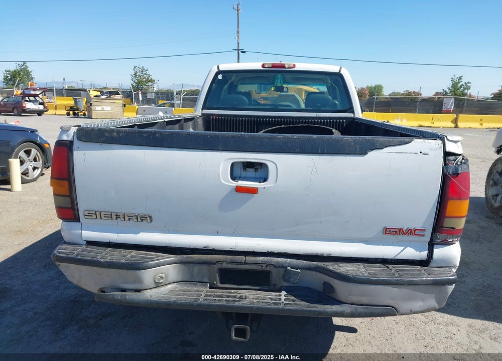 2004 GMC SIERRA 1500 VIN: 1GTEC19T44E127956