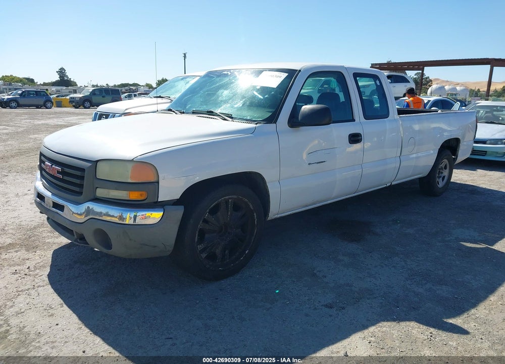 2004 GMC SIERRA 1500 VIN: 1GTEC19T44E127956