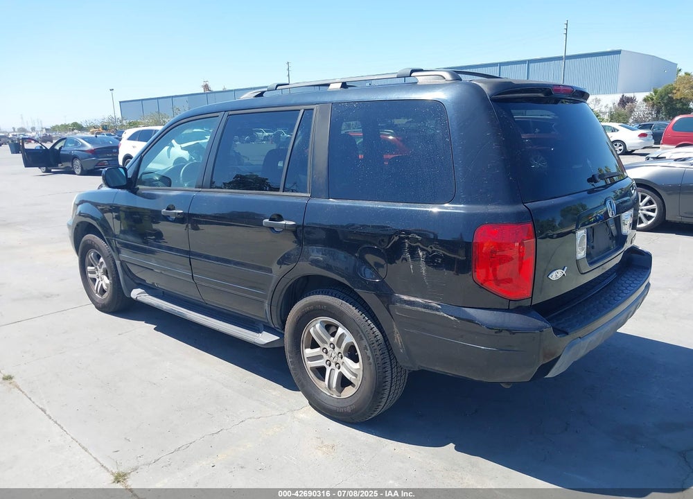 2005 HONDA PILOT EX-L VIN: 2HKYF18695H561081