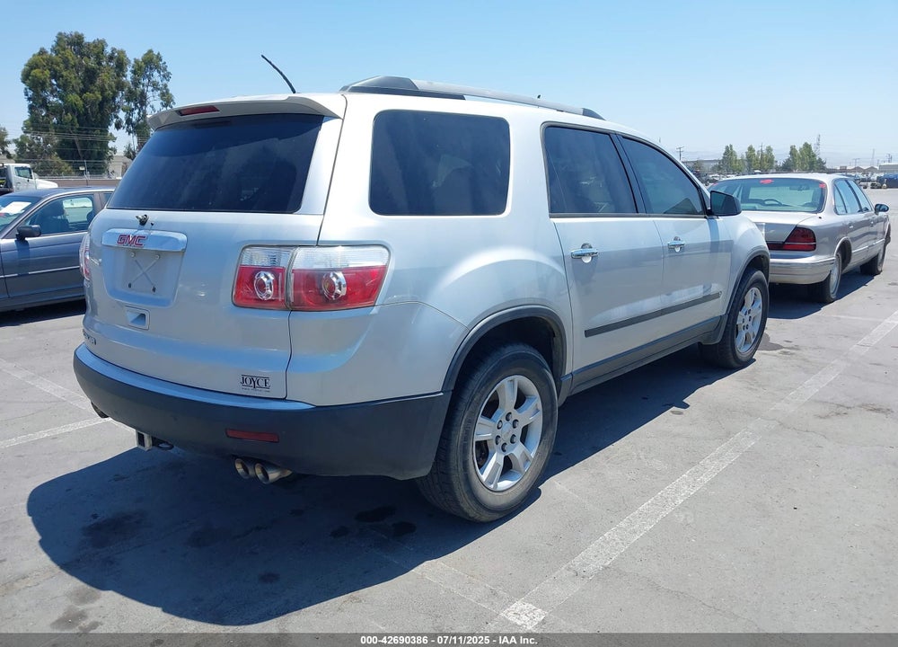 2010 GMC ACADIA VIN: 1GKLRKED4AJ138201