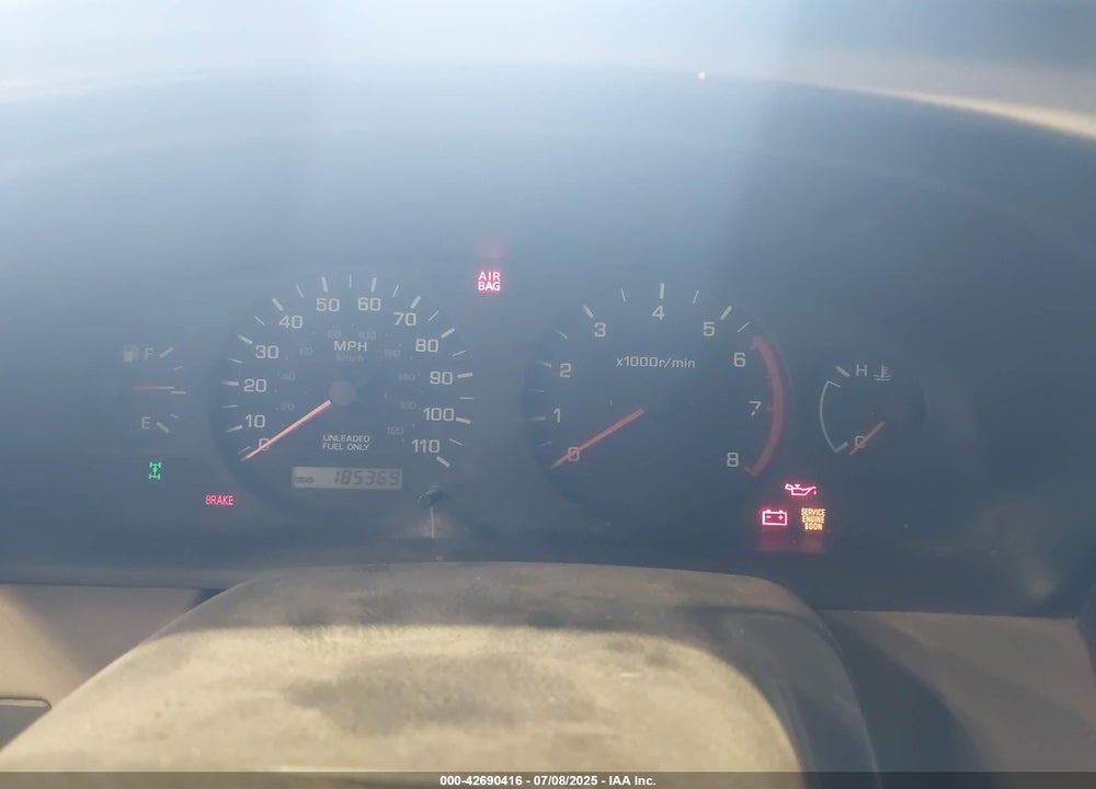 2000 NISSAN FRONTIER SE-V6/XE-V6 VIN: 1N6ED26Y2YC347467