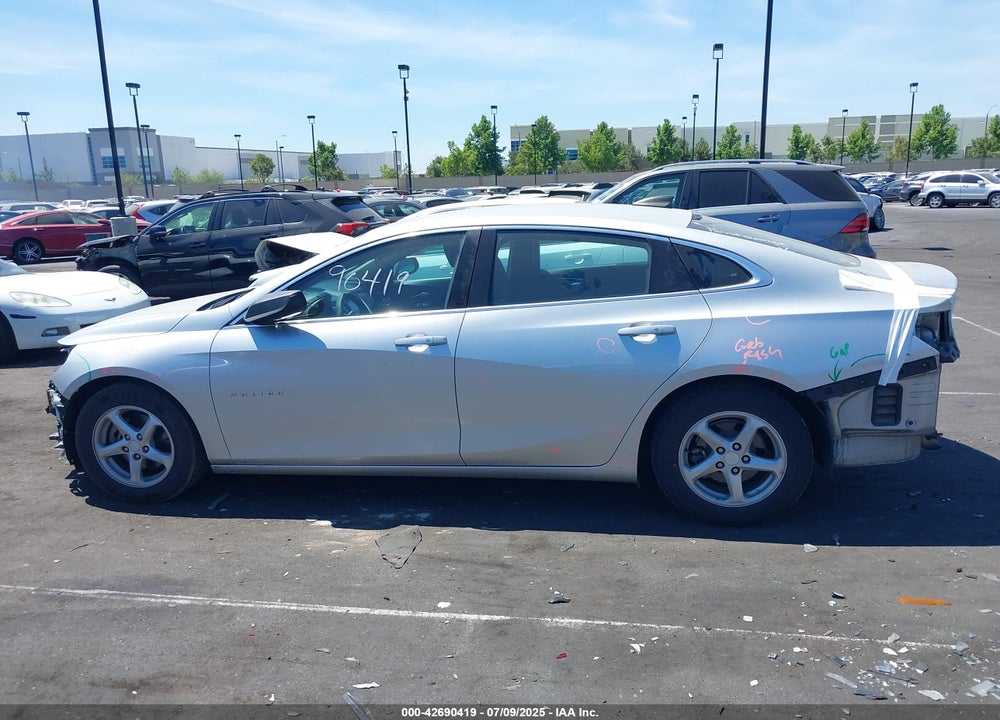 2017 CHEVROLET MALIBU LS VIN: 1G1ZB5ST6HF166093