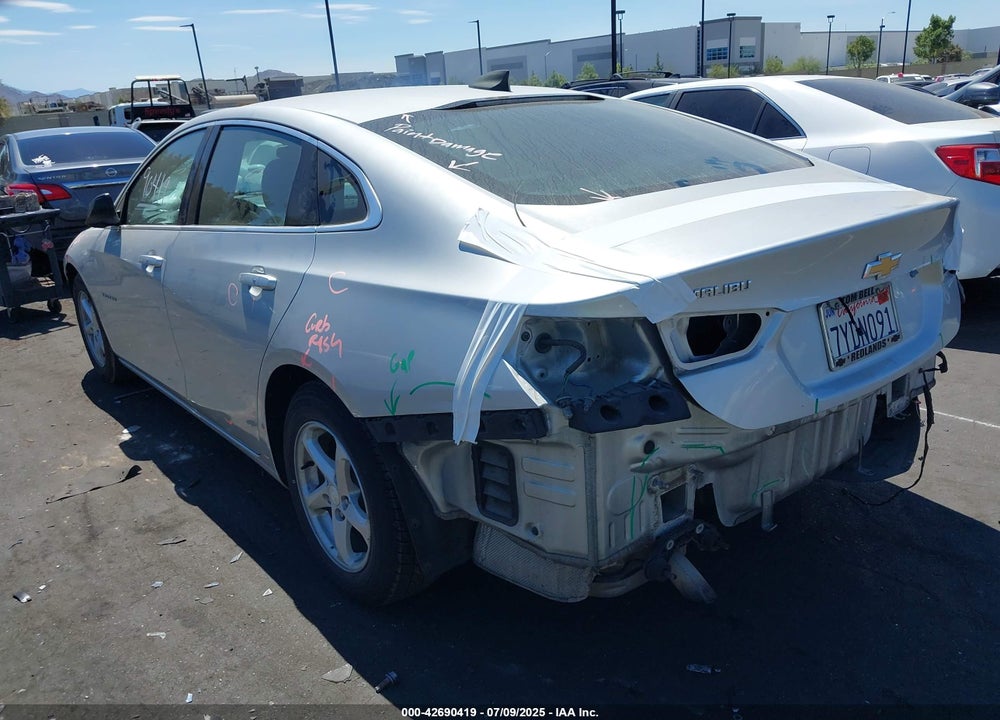 2017 CHEVROLET MALIBU LS VIN: 1G1ZB5ST6HF166093