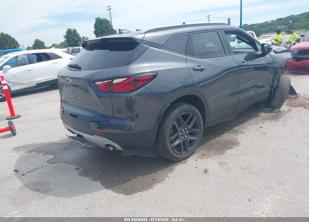 2022 CHEVROLET BLAZER VIN: 3GNKBJR43NS137102