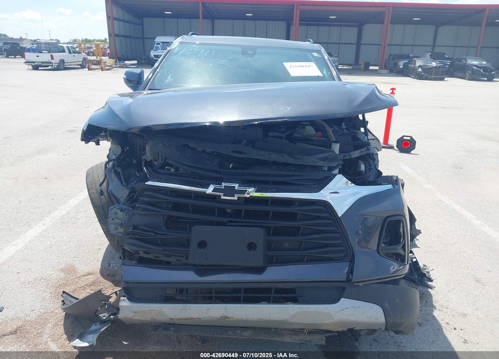 2022 CHEVROLET BLAZER VIN: 3GNKBJR43NS137102