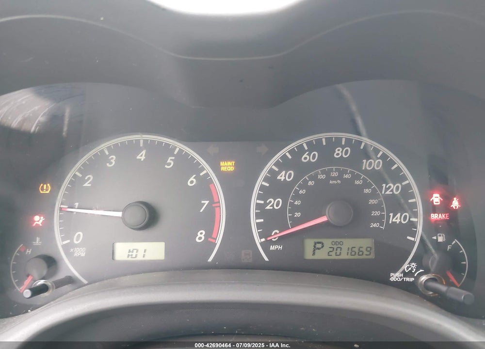 2009 TOYOTA COROLLA LE VIN: JTDBL40EX99043529