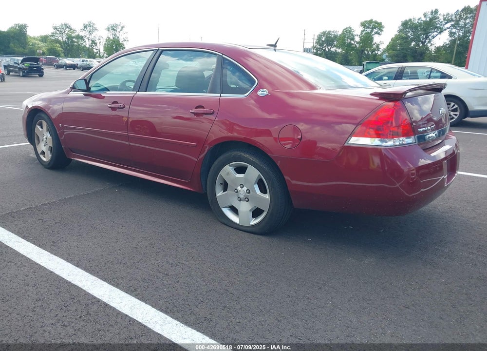 2008 CHEVROLET IMPALA VIN: 2G1WV58K781334713