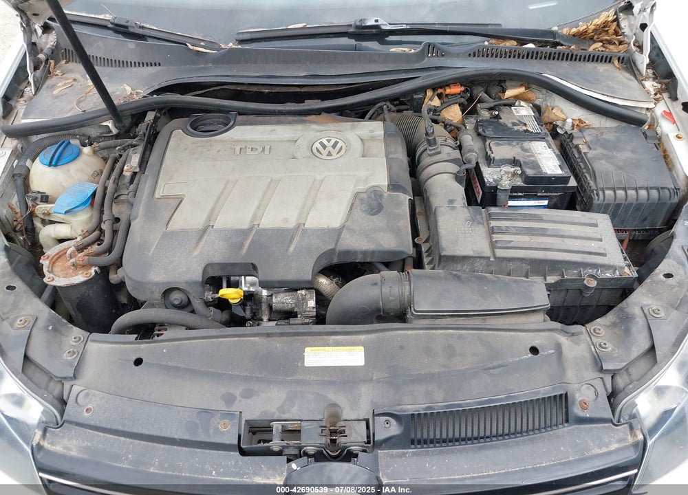 2011 VOLKSWAGEN JETTA VIN: 3VWPL7AJ2BM675996