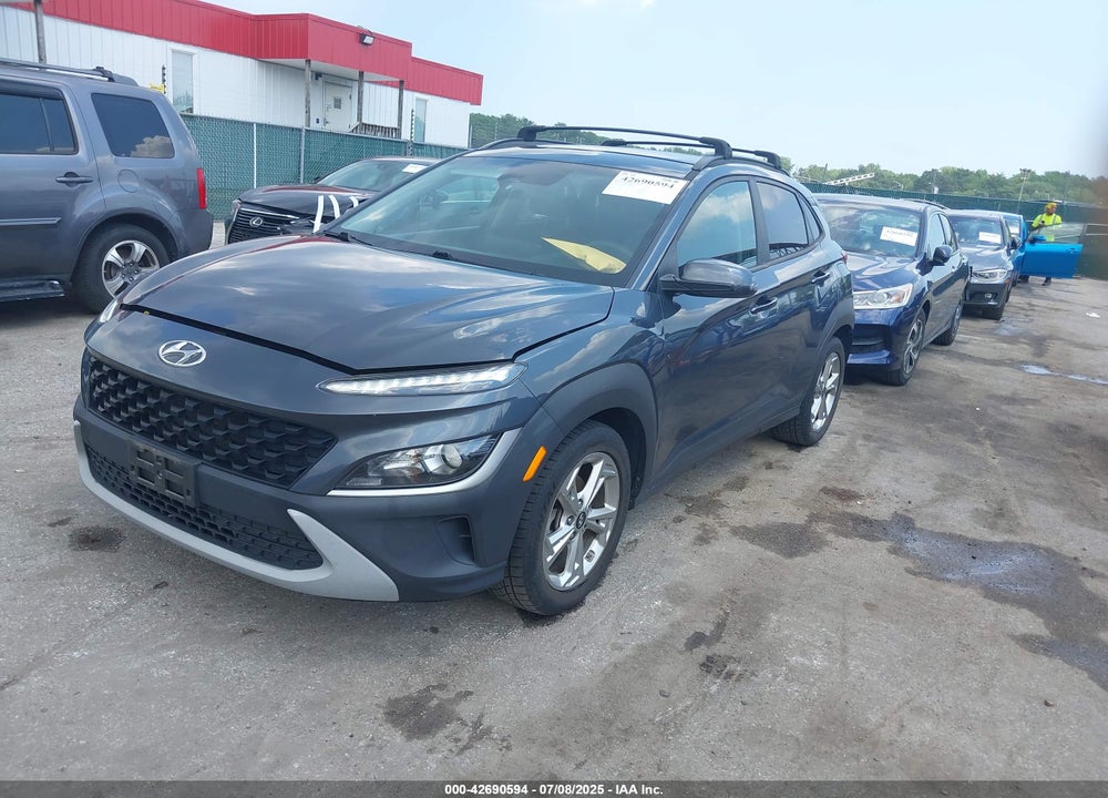 2022 HYUNDAI KONA VIN: KM8K62AB6NU766443