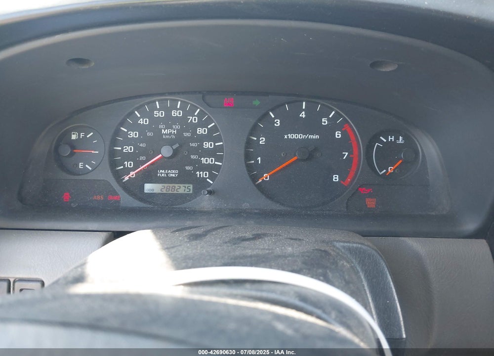 2000 NISSAN XTERRA SE/XE VIN: 5N1ED28T5YC596765