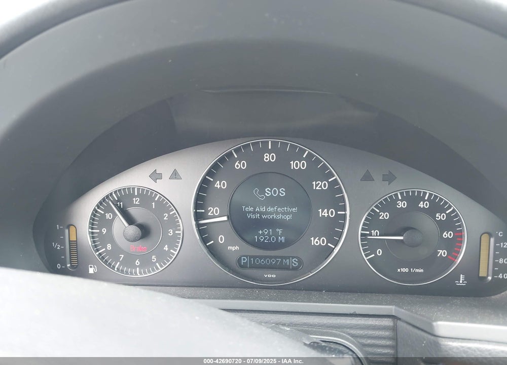 2003 MERCEDES-BENZ E 320 VIN: WDBUF65J53A187902