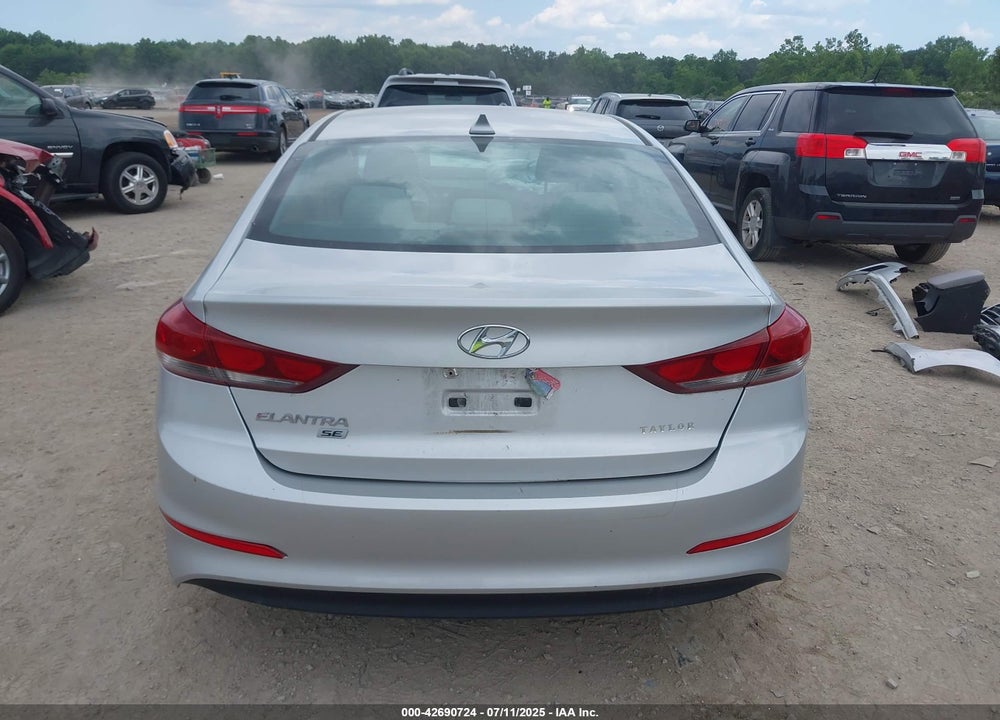 2017 HYUNDAI ELANTRA VIN: KMHD74LF9HU149687
