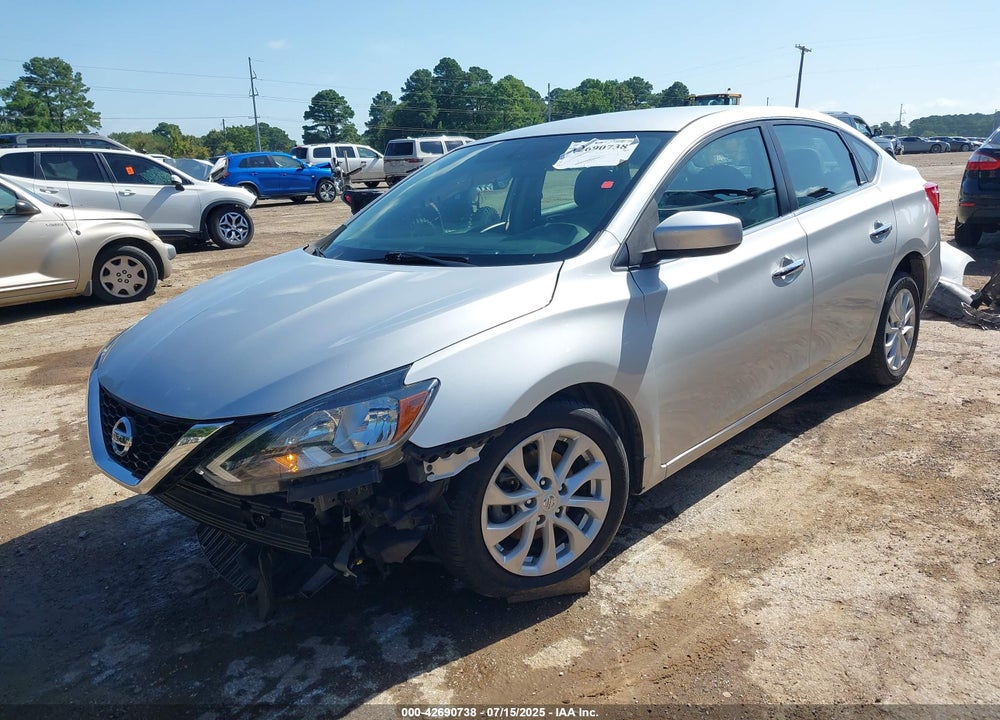 2019 NISSAN SENTRA SV VIN: 3N1AB7AP8KY432866