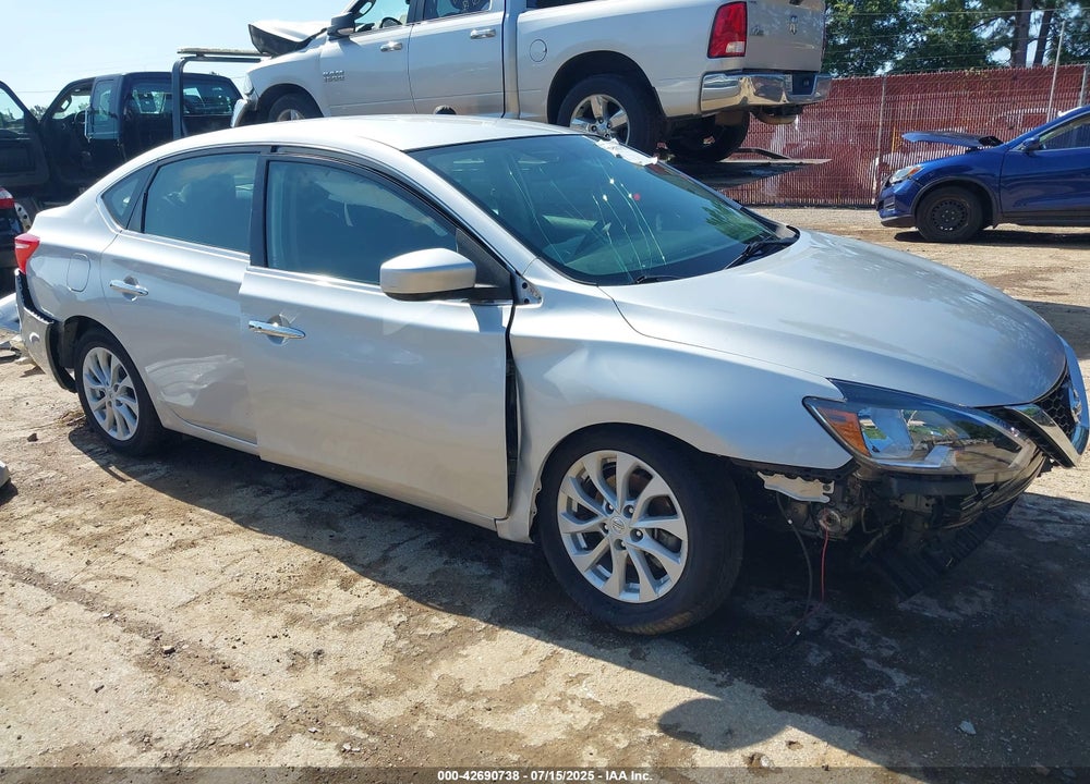 2019 NISSAN SENTRA SV VIN: 3N1AB7AP8KY432866