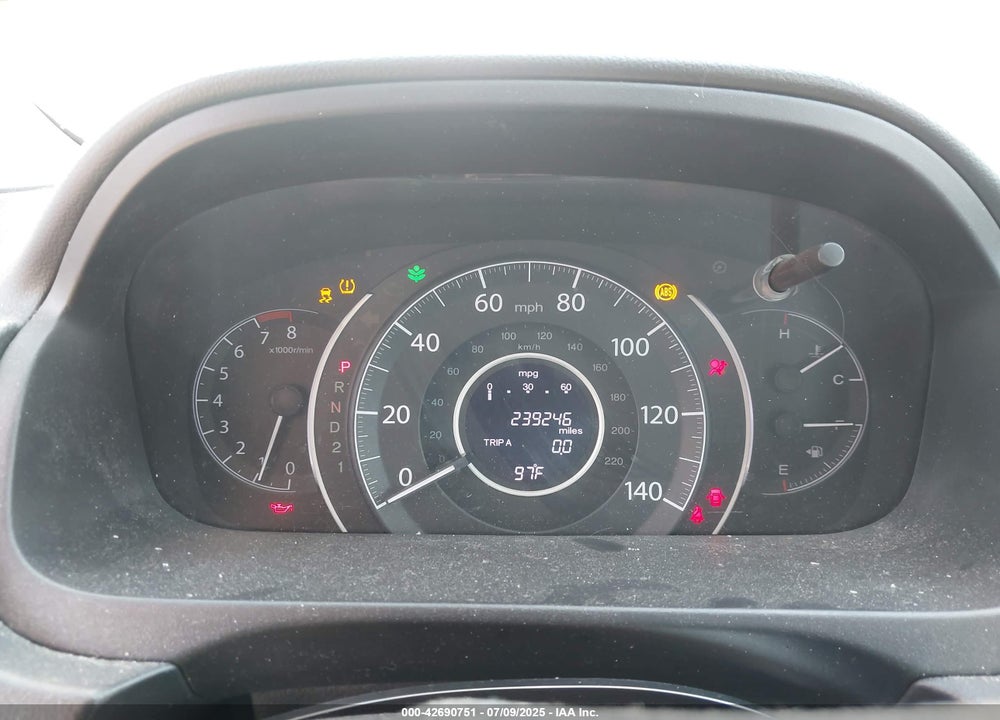 2012 HONDA CR-V VIN: 5J6RM3H34CL018445