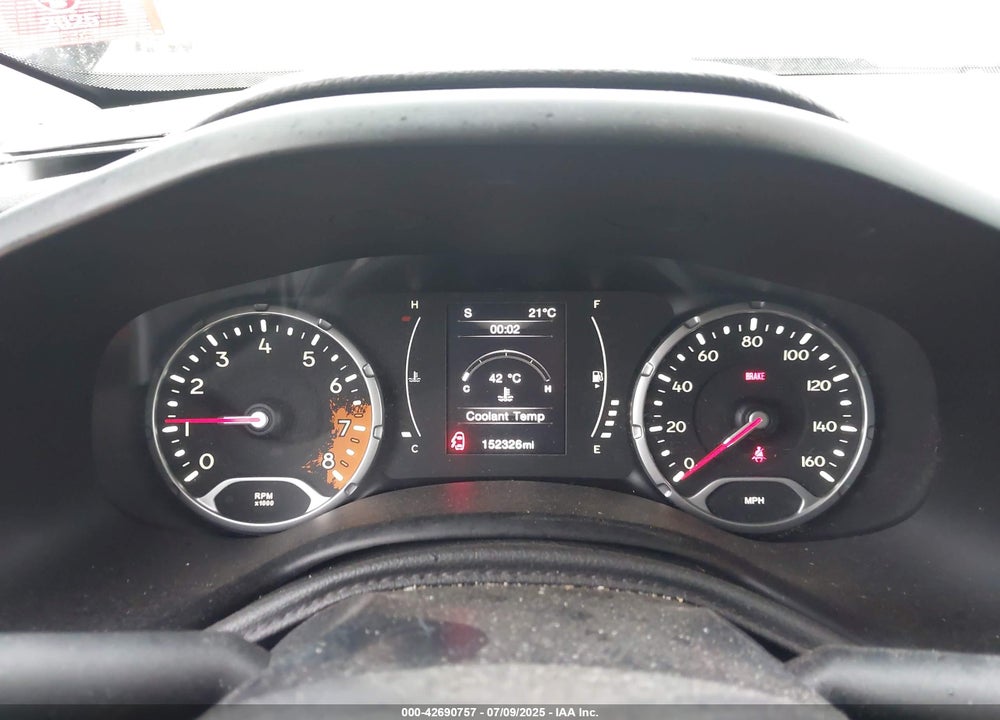 2016 JEEP RENEGADE VIN: ZACCJBAW9GPD39479