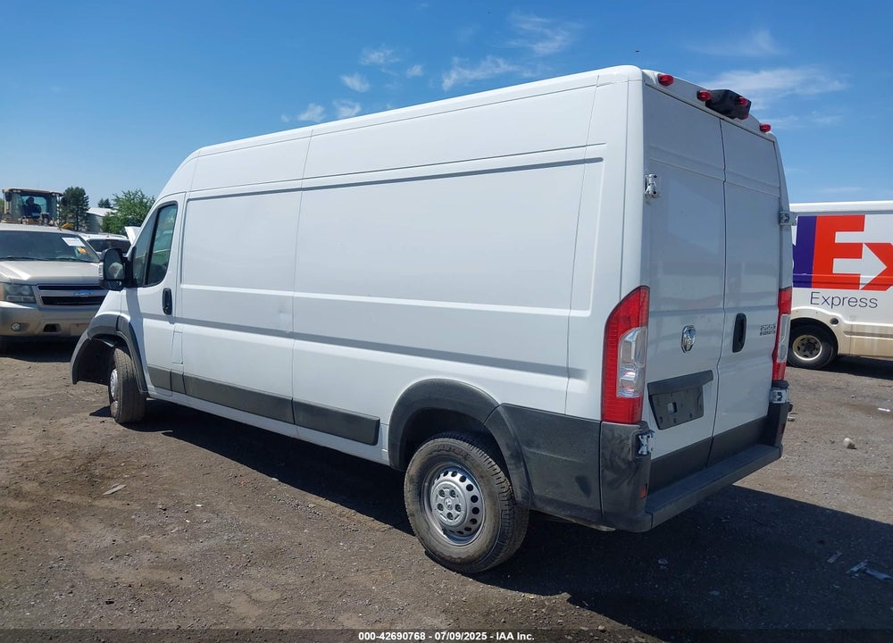 2025 RAM PROMASTER 2500 TRADESMAN HIGH ROOF 159 WB W/PASS SEAT VIN: 3C6LRVDGXSE519405