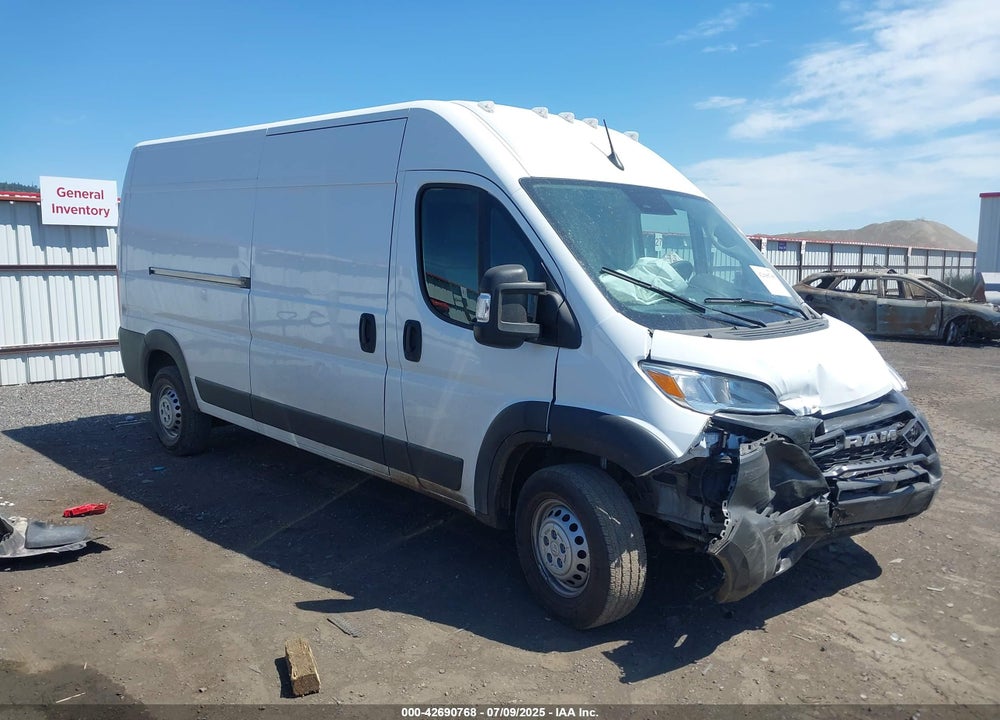 2025 RAM PROMASTER 2500 TRADESMAN HIGH ROOF 159 WB W/PASS SEAT VIN: 3C6LRVDGXSE519405