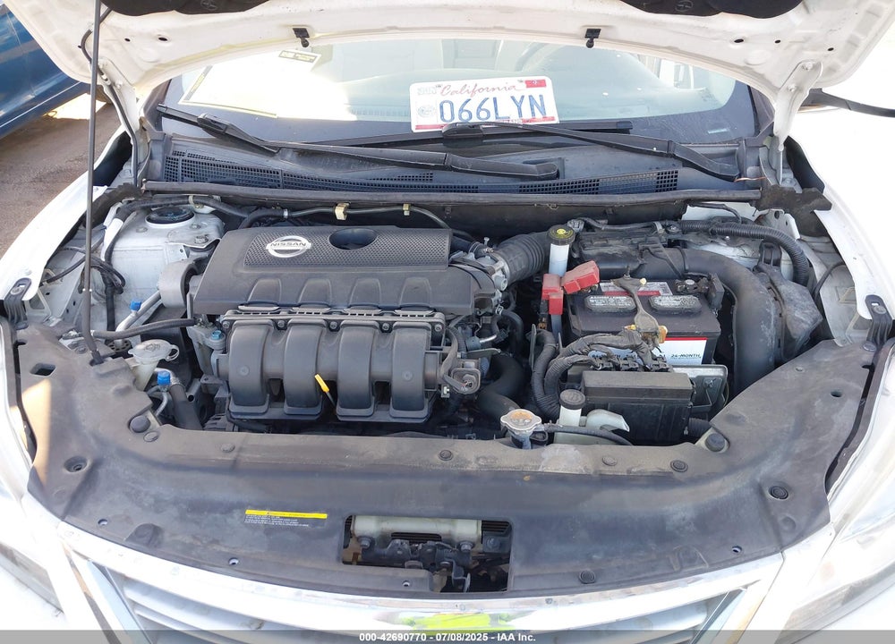 2013 NISSAN SENTRA SV VIN: 3N1AB7AP6DL700068