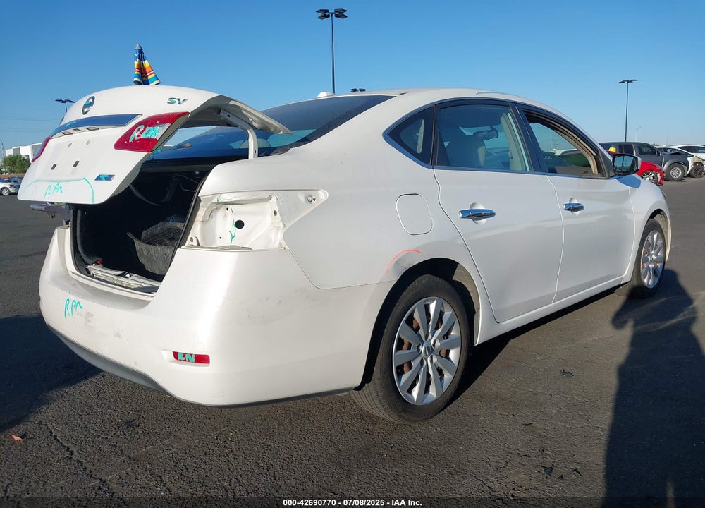 2013 NISSAN SENTRA SV VIN: 3N1AB7AP6DL700068