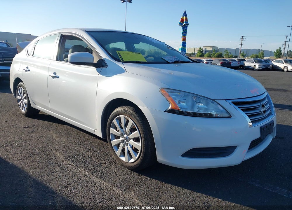 2013 NISSAN SENTRA SV VIN: 3N1AB7AP6DL700068