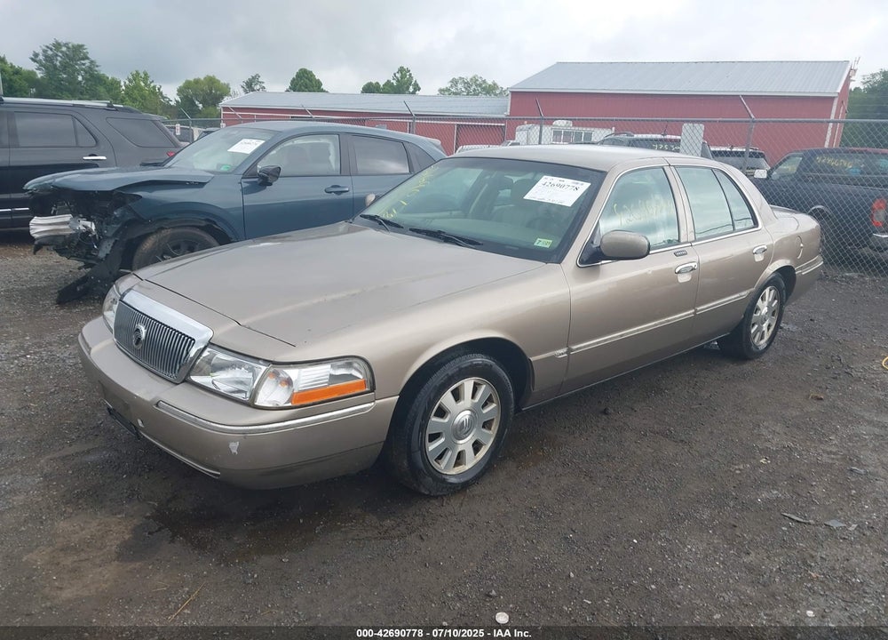 2004 MERCURY GRAND MARQUIS LS VIN: 2MEFM75W14X675043