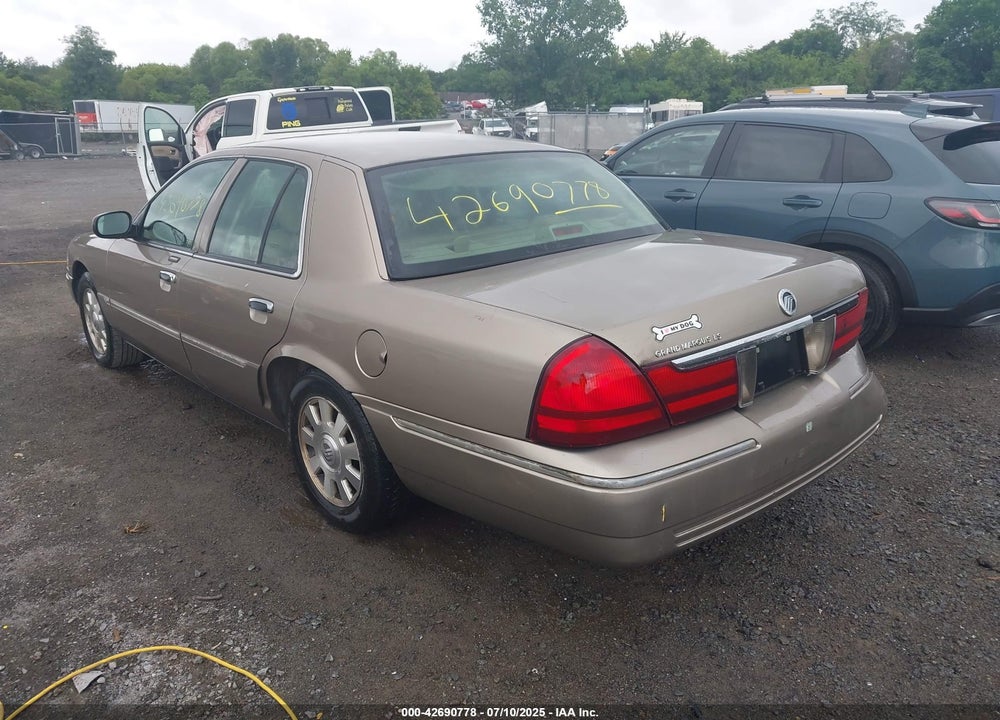 2004 MERCURY GRAND MARQUIS LS VIN: 2MEFM75W14X675043