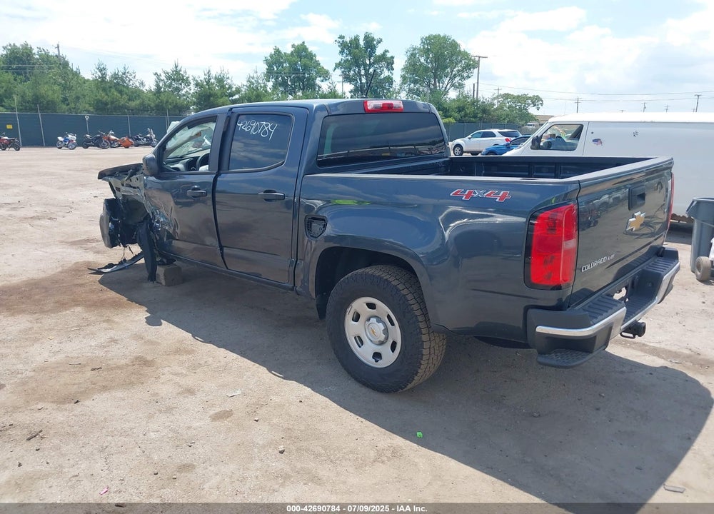 2020 CHEVROLET COLORADO VIN: 1GCGTBEN5L1147550