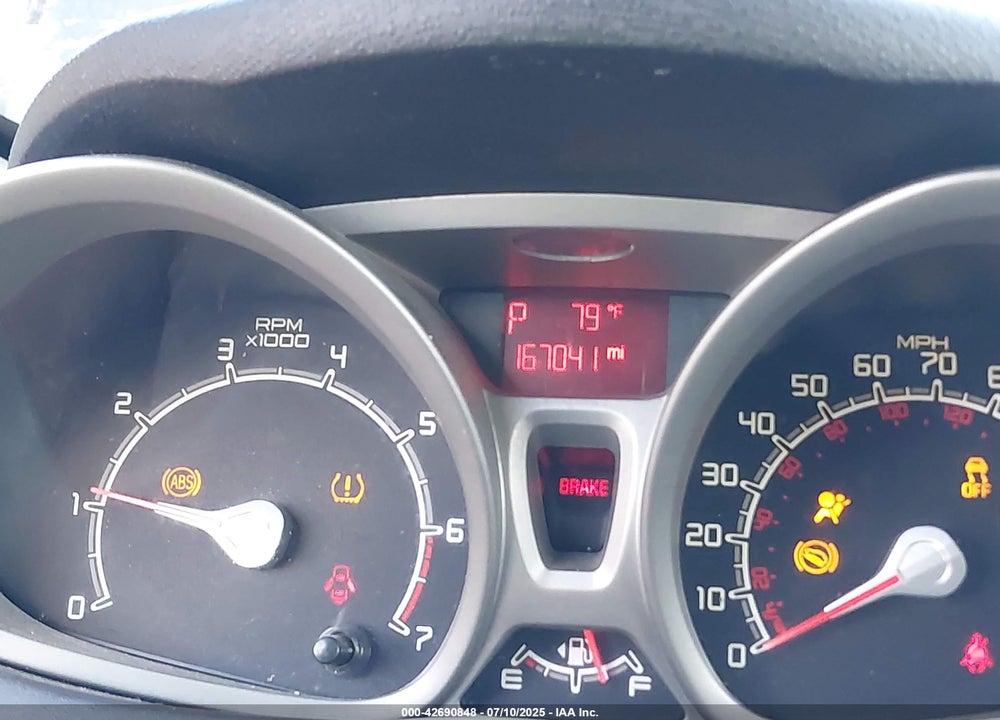 2011 FORD FIESTA VIN: 3FADP4FJXBM205187