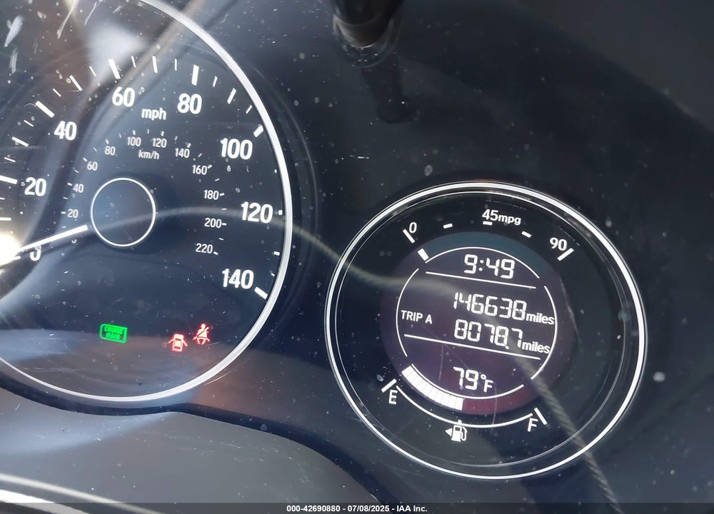 2017 HONDA HR-V VIN: 3CZRU5H33HM703795
