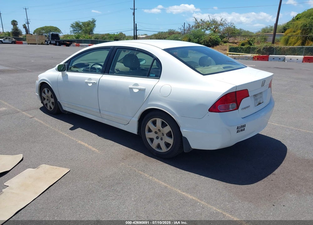 2007 HONDA CIVIC LX VIN: 1HGFA16547L062799