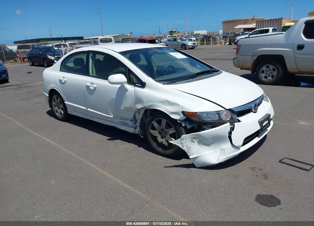 2007 HONDA CIVIC LX VIN: 1HGFA16547L062799