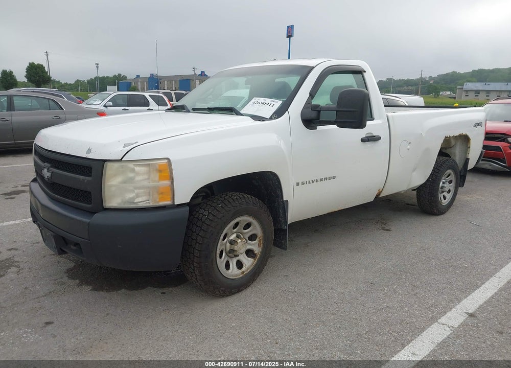 2008 CHEVROLET SILVERADO 1500 VIN: 1GCEK14C08Z164866