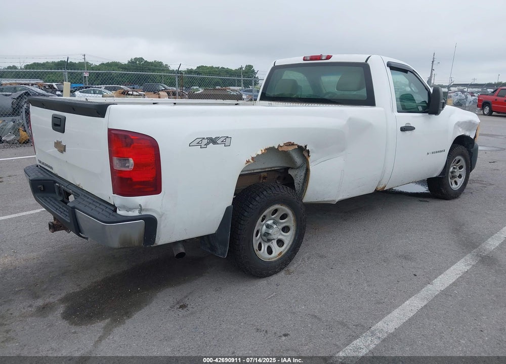 2008 CHEVROLET SILVERADO 1500 VIN: 1GCEK14C08Z164866