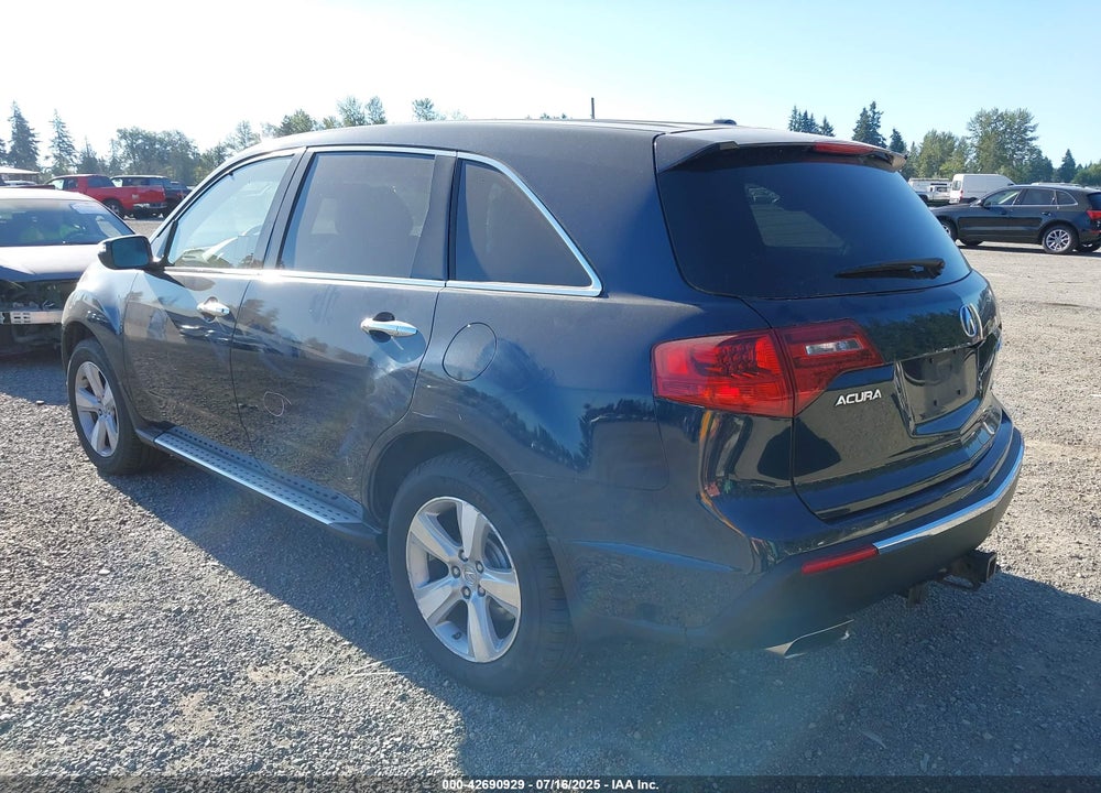 2010 ACURA MDX TECHNOLOGY PACKAGE VIN: 2HNYD2H67AH512986