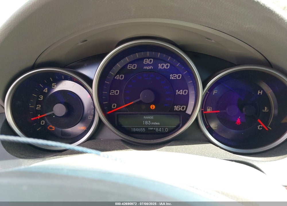 2006 ACURA RL VIN: JH4KB16576C007898
