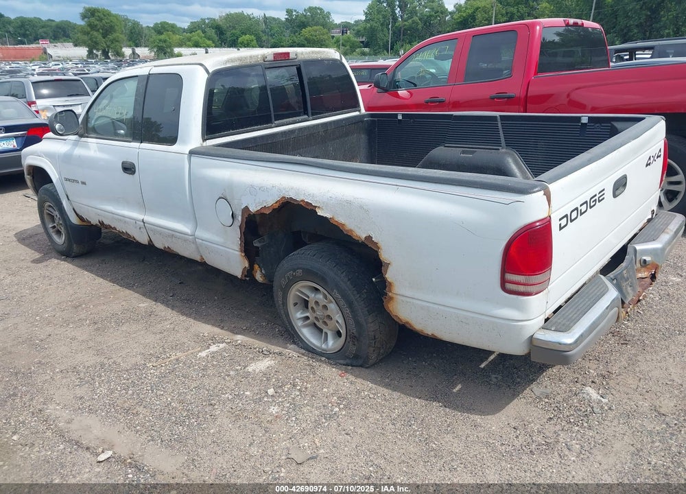 2000 DODGE DAKOTA SLT/SPORT VIN: 1B7GG22N1YS522098