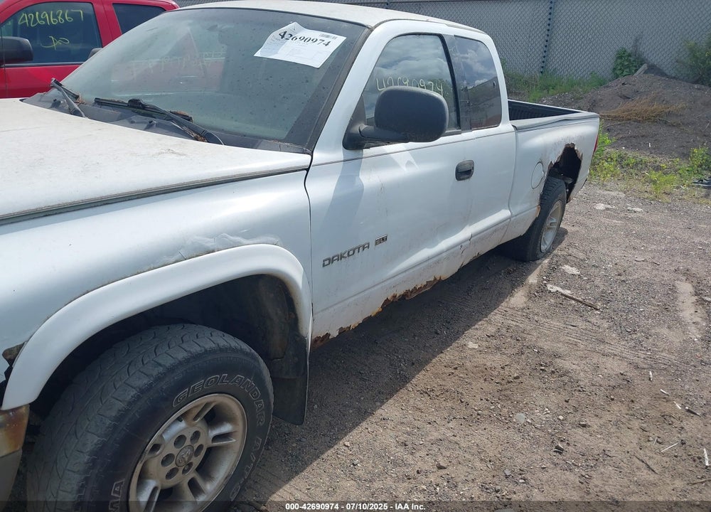 2000 DODGE DAKOTA SLT/SPORT VIN: 1B7GG22N1YS522098