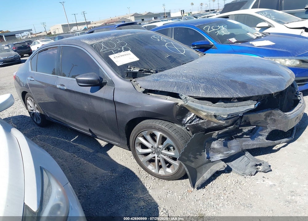 2015 HONDA ACCORD SPORT VIN: 1HGCR2F53FA097507