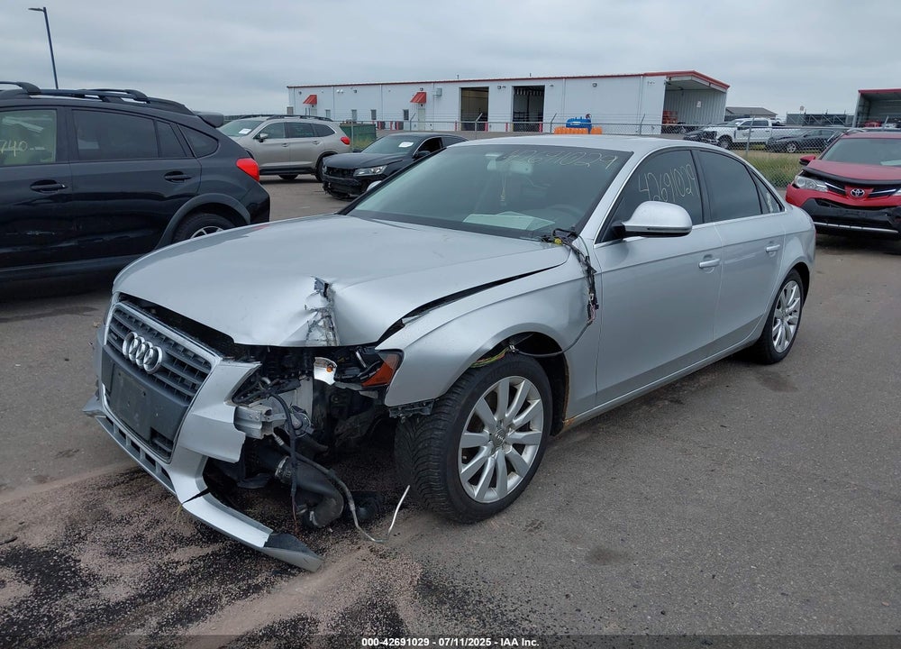 2009 AUDI A4 2.0T PREMIUM VIN: WAUSF78K19N018655
