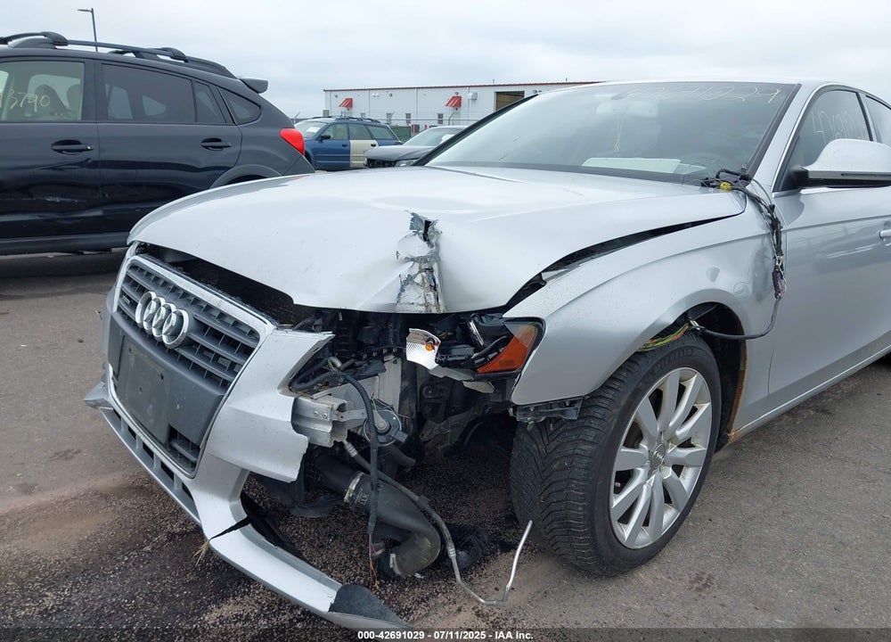 2009 AUDI A4 2.0T PREMIUM VIN: WAUSF78K19N018655